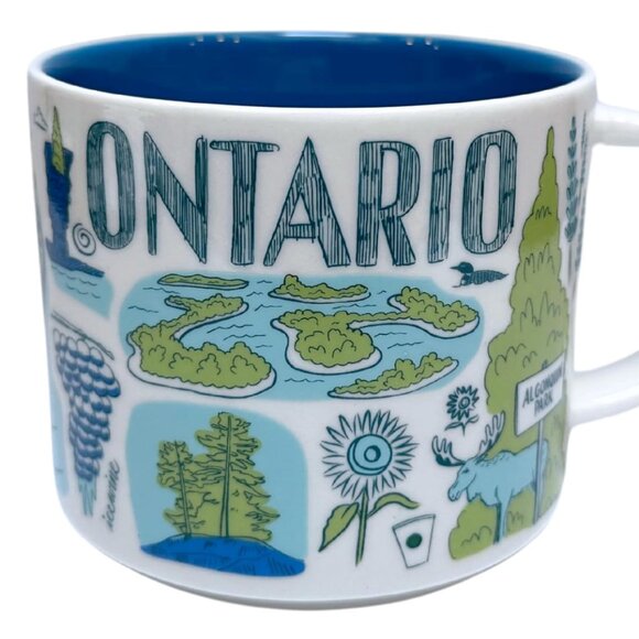 NEW Starbucks Been There Series Ontario Ceramic Mug, 14 Oz - Picture 1 of 9
